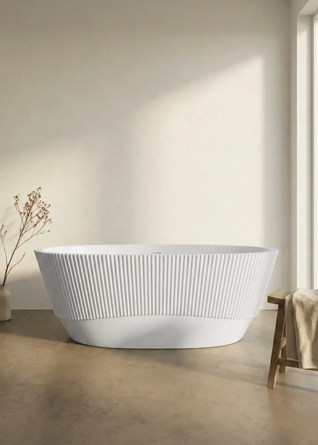 Cadă freestanding din acril Sia Line