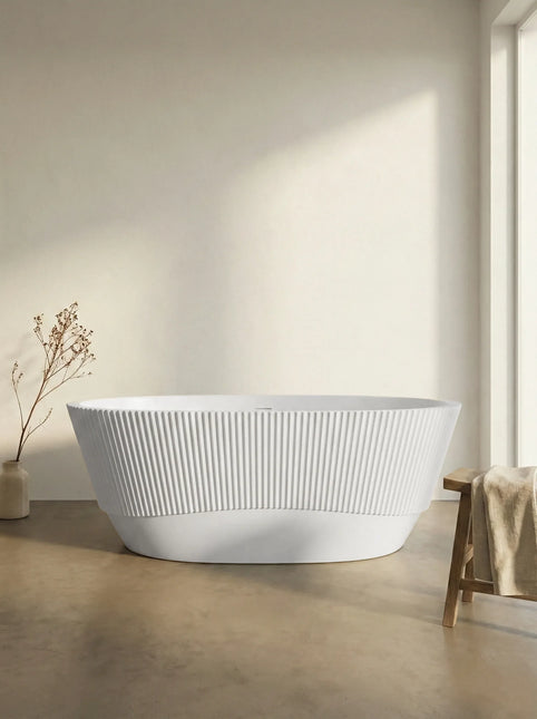 Cadă freestanding din acril Sia Line