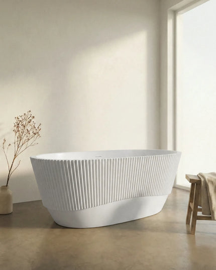 Cadă freestanding din acril Sia Line