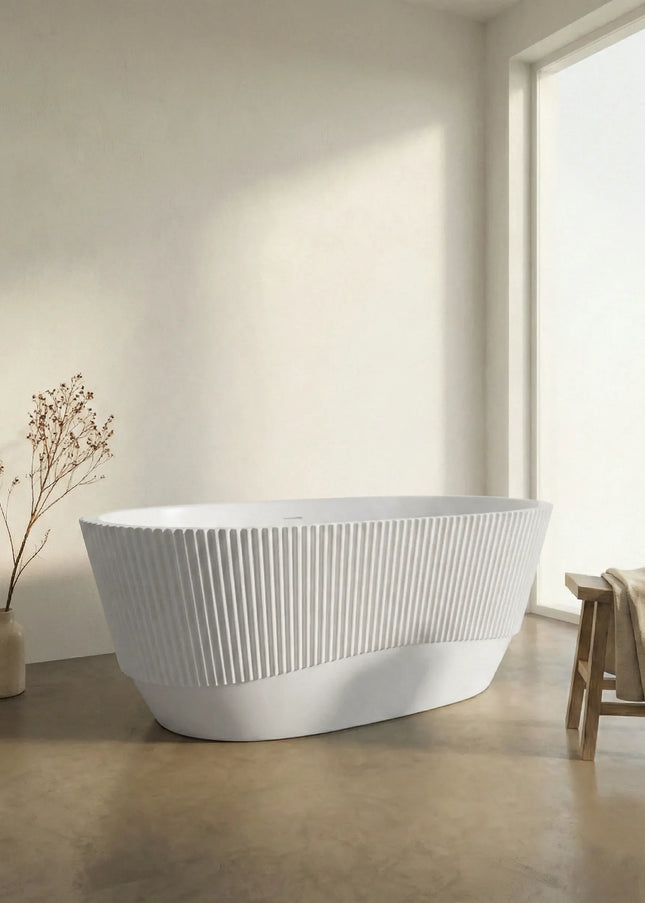 Cadă freestanding din acril Sia Line