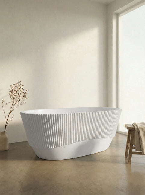 Cadă freestanding din acril Sia Line