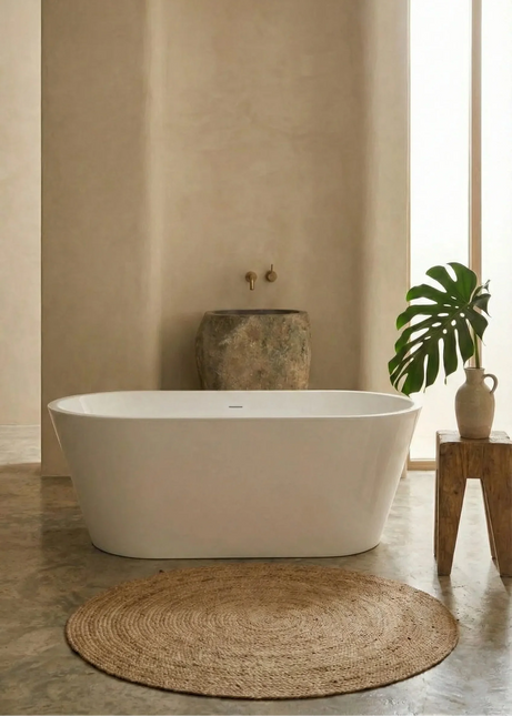 Cadă freestanding din acril Luma