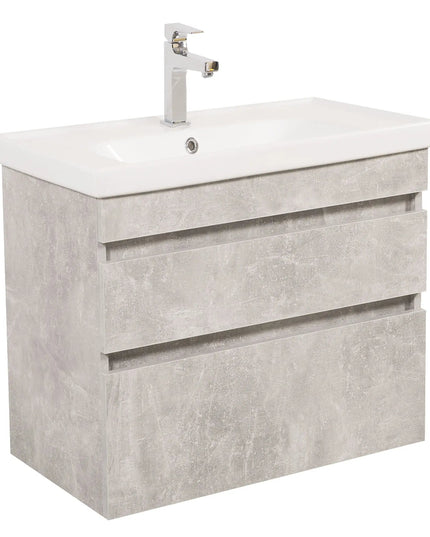 Mobilier de baie suspendat Vintage, Industrial