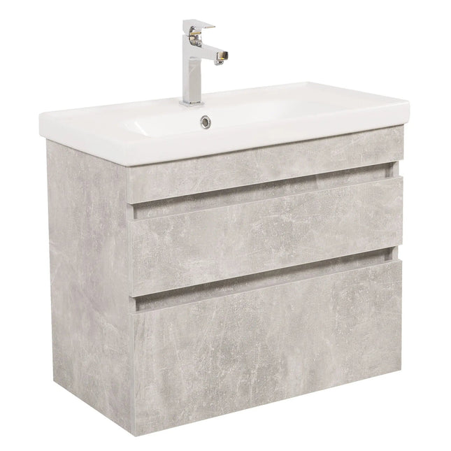 Mobilier de baie suspendat Vintage, Industrial