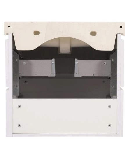 Mobilier de baie suspendat Venice, Alb (City)