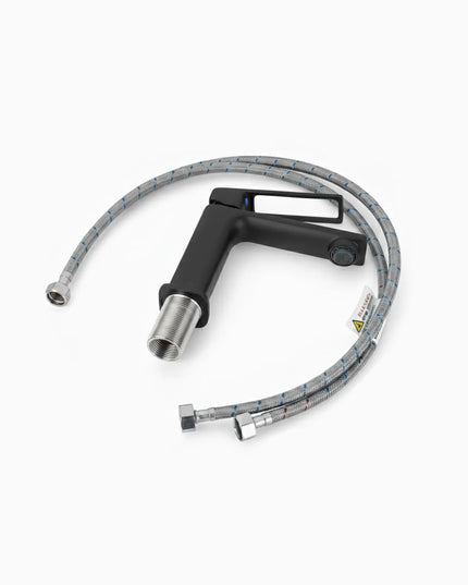 Baterie lavoar – Colecția Silva – Negru mat