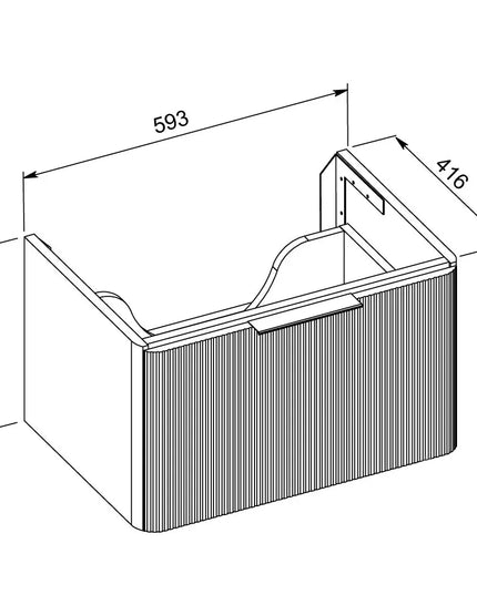 Mobilier de baie pe pardosea Frost, Alb
