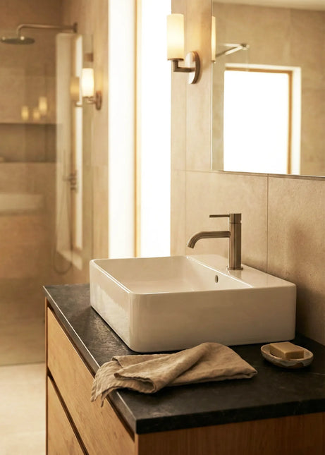 Lavoar ceramic dreptunghiular A450 –  alb lucios