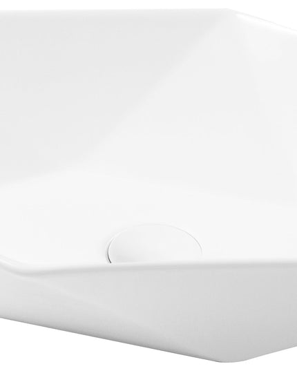 Lavoar ceramic alb design geometric  - A479