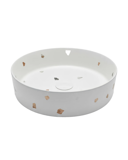 Lavoar Terrazzo  Alb pe blat  A524-DC01
