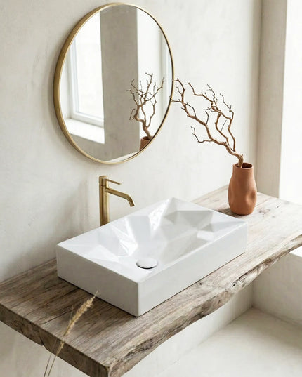 Lavoar Ceramic Modern Rectangular A526