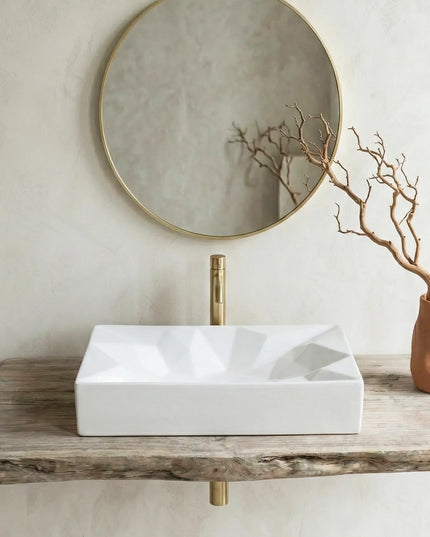 Lavoar Ceramic Modern Rectangular A526