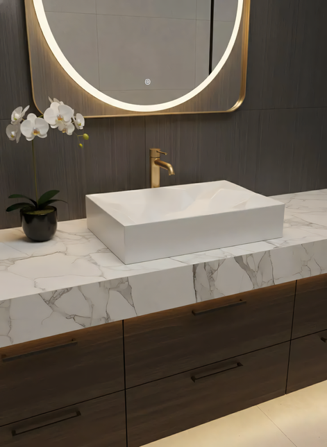 Lavoar Ceramic Modern Rectangular A526