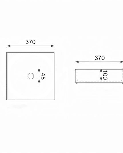 Lavoar ceramic pe blat alb cu finisaj marmorat – A707-CUGO7-M