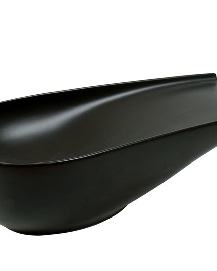 Lavoar ceramic cu formă atipică A797C-CBK-M – negru mat