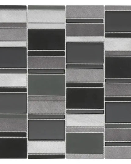 Mozaic Allumi Piano Grey 73 29,3×29,8