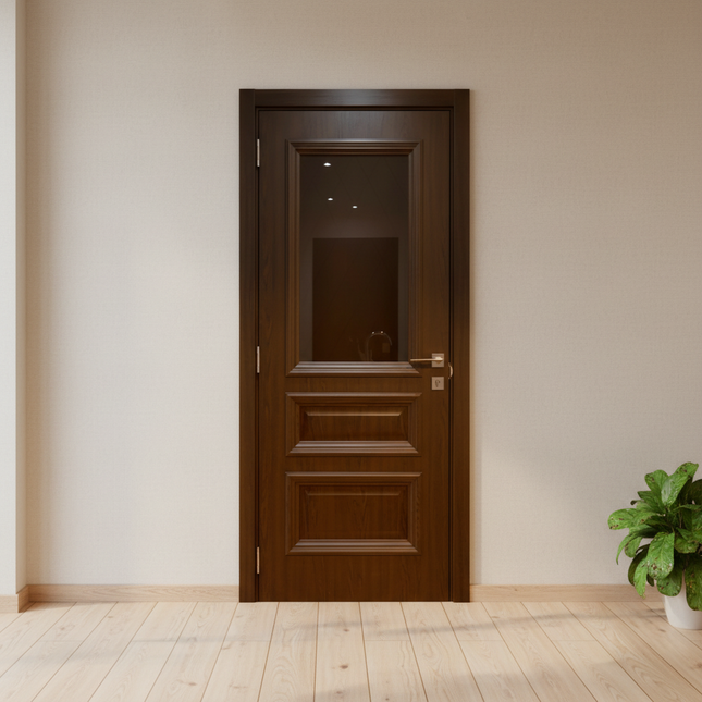 Ușă interior San Marco European Chestnut – decor premium cu textură de lemn