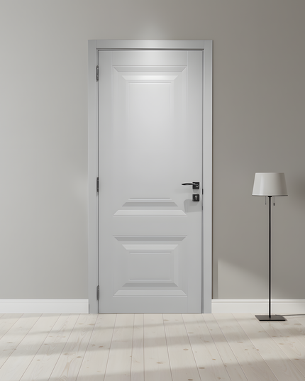 Ușă interior Smart 2 albă mată – cu toc reglabil, complet echipată