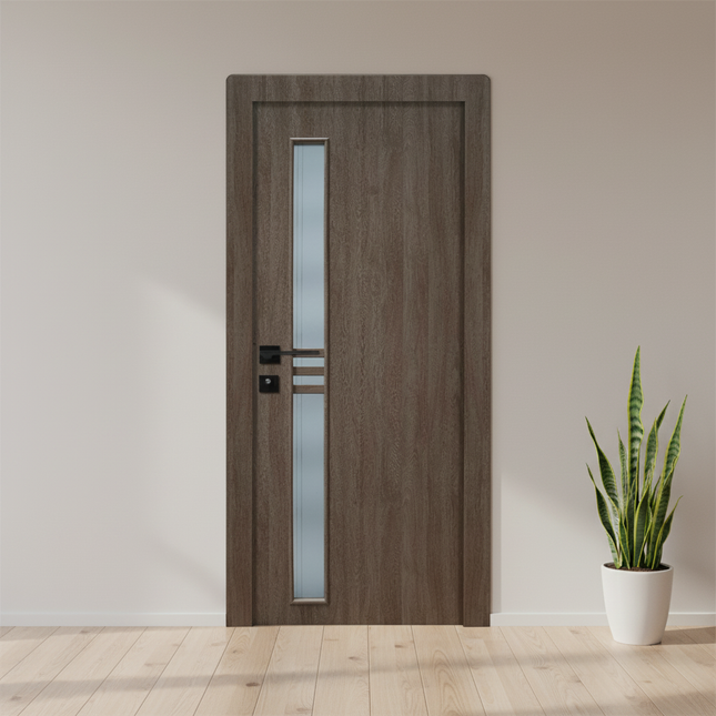 Usă de interior cu toc fix Note Savanna Oak