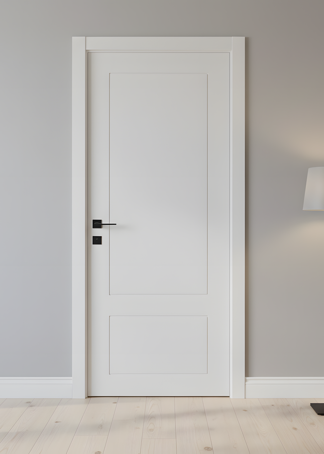 Usa de interior alb mat vopsit Paint 5