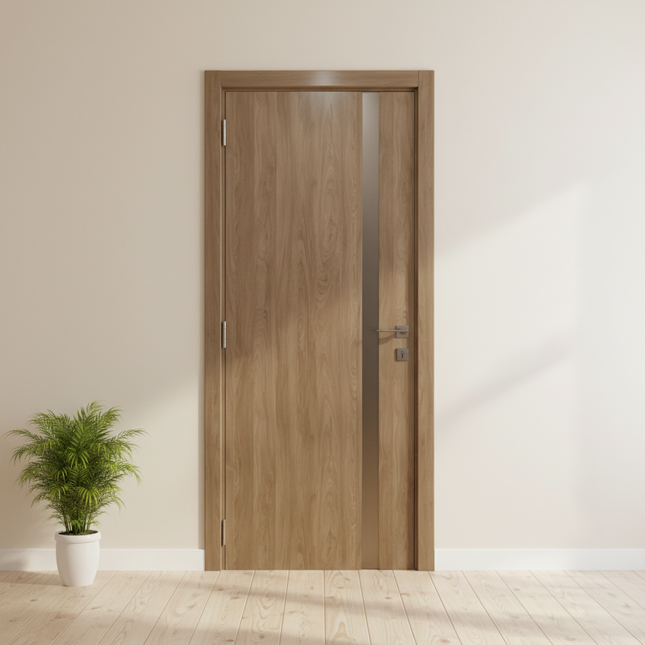 Ușă interior City BG Savanna Oak – complet echipată, cu toc reglabil