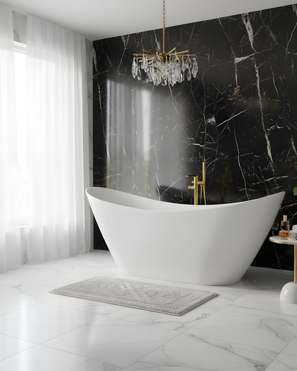 Cadă Freestanding Albă 1600x750x590– Design Modern și Elegant, Material Premium