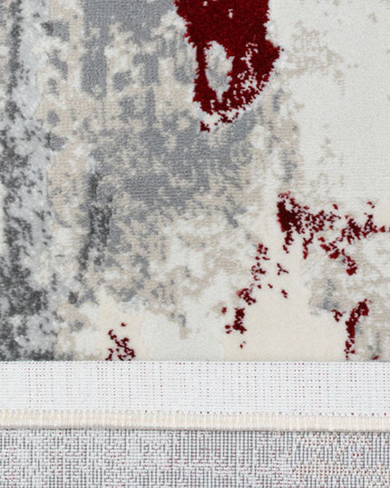 Covor Modern Rose 36506C Roșu/Gri