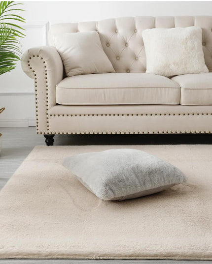 Covor Pufos Rabbit Veronico Crem