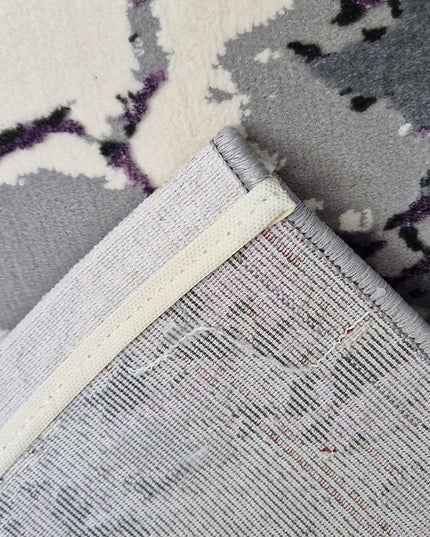 Covor Milano Bedrock Crem Lila/ 0595B