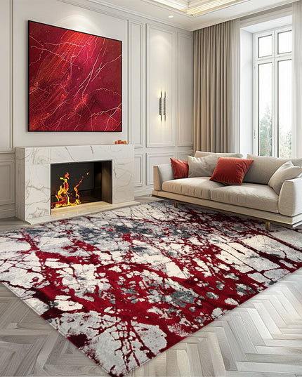 Covor Milano Sandstorm Crem Rosu/ 0596B