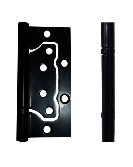 Balama aplicata din metal tip fluture (neagra)
