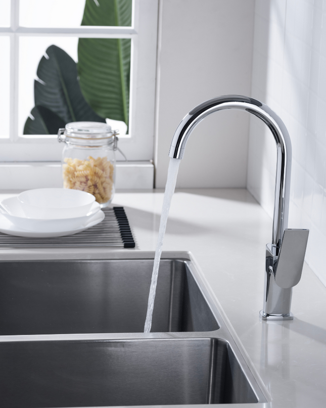 Baterie de bucătărie Neo Idea, Crom, 5009