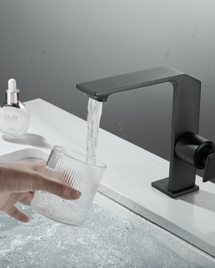 Baterie lavoar Distinct Minimal, Negru, 027