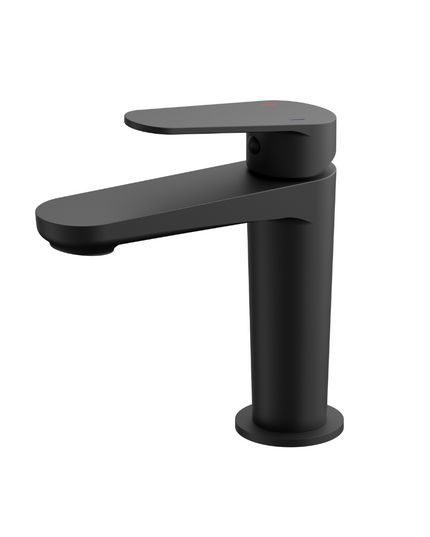 Baterie lavoar Fine Selection, design modern, Negru, 5010-1