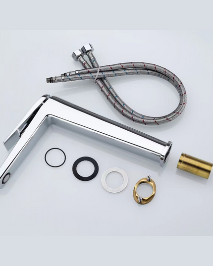 Baterie Lavoar SMK5007 Minimal Concept, Design Modern, Înaltă, Crom