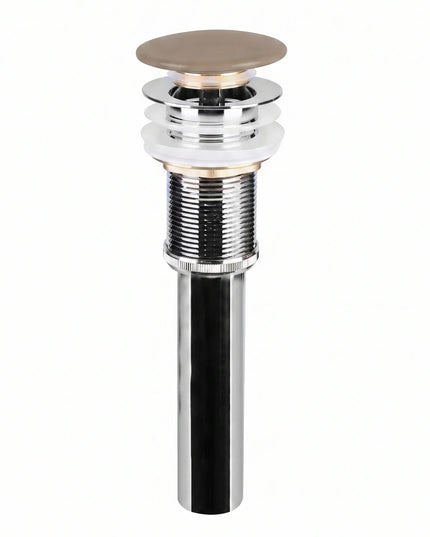 Ventil lavoar tip pop-up cu capac ceramic maro