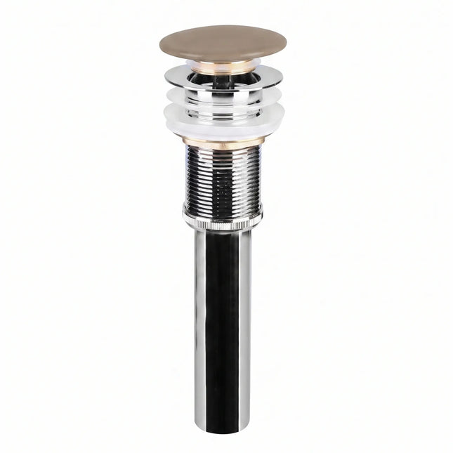 Ventil lavoar tip pop-up cu capac ceramic maro
