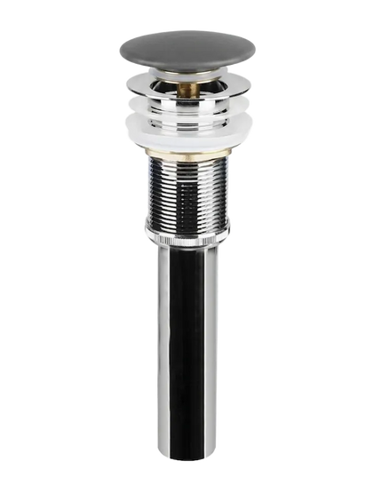 Ventil lavoar tip pop-up cu capac ceramic gri