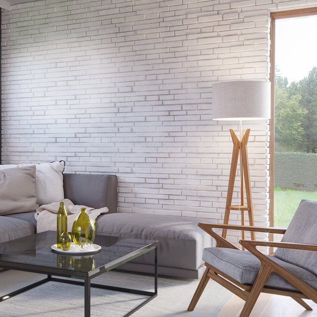 Caramida Aparenta Metro 1, Gips (0.63mp), Stegu