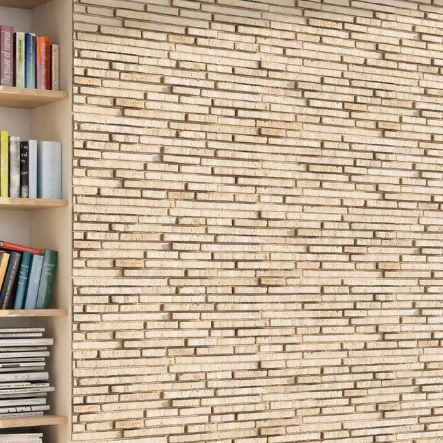 Caramida Aparenta Metro 3, Gips (0.63mp), Stegu