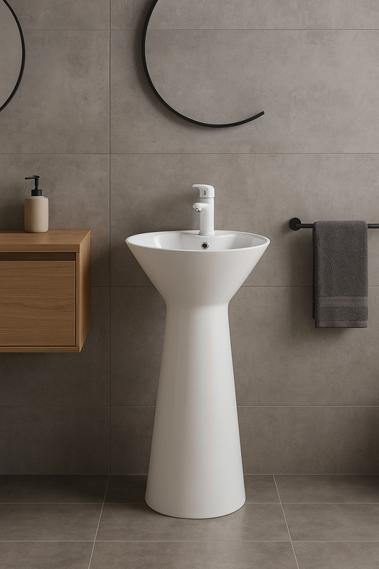 Lavoar freestanding H11 alb – design modern