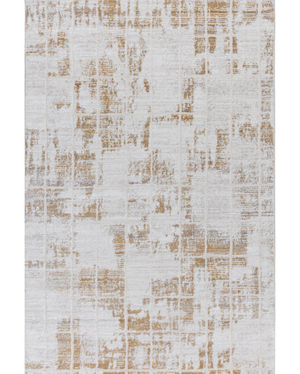 Covor Lusso Cream Gold – Design Modern cu Accente Aurii Elegante