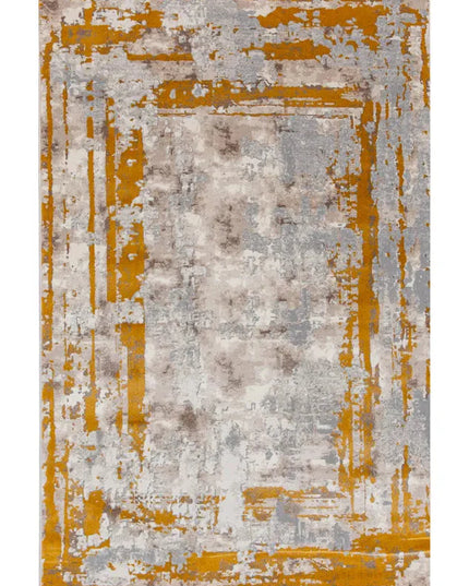 Covor living Rose 50122 E/Z Muștar (Gold)/Beige