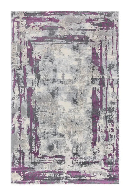 Covor living Rose 50122 E Lila/Gri