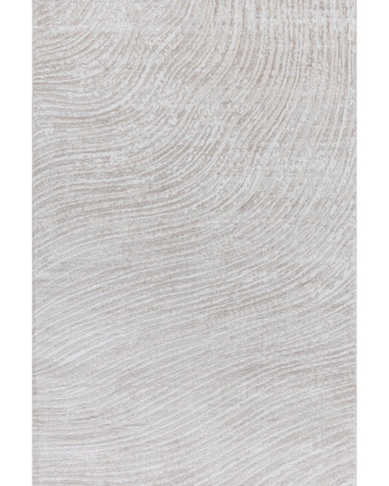 Covor modern Lusso Cream Beige – Design Fluid, Textură Moale și Elegantă