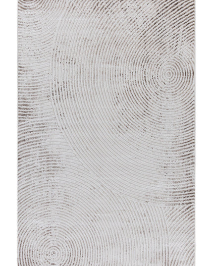 Covor  Lusso Cream Brown – Design Circular Elegant și Calitate Premium