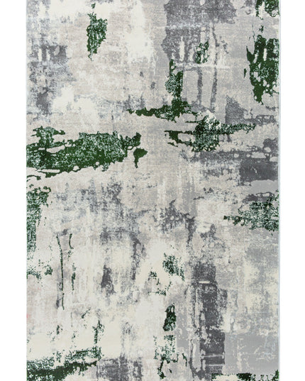 Covor living Rose 36506C Verde (Safir)/Gri