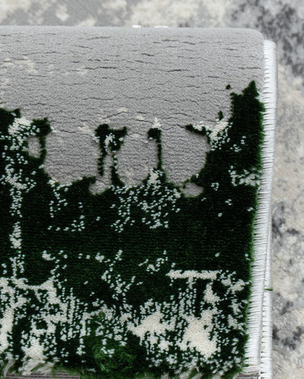 Covor living Rose 36506C Verde (Safir)/Gri