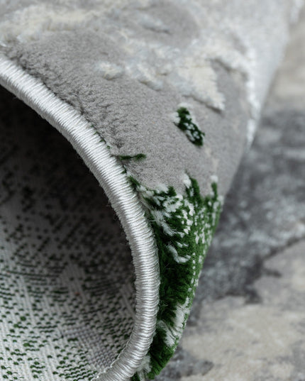 Covor living Rose 36506C Verde (Safir)/Gri