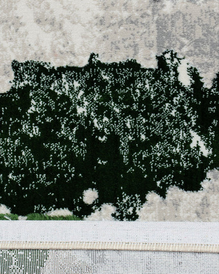 Covor living Rose 36506C Verde (Safir)/Gri